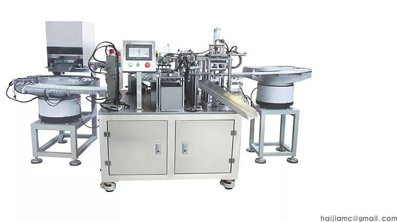 iv set assembly machine